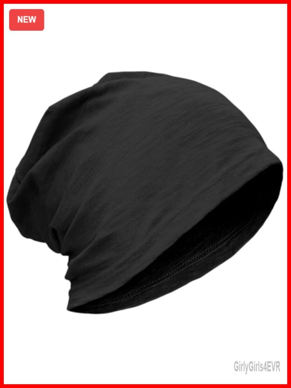Lightweight 100% Cotton Slouchy Beanie - Thin Breathable Summer Hat